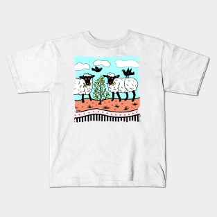 Funny Sheep Kids T-Shirt